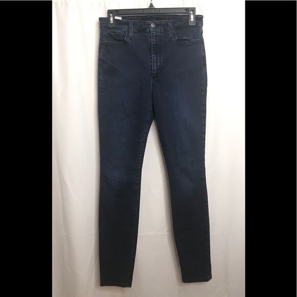 Joe's Jeans High Rise Skinny Jeans Dark Wash 28 - Picture 2 of 8